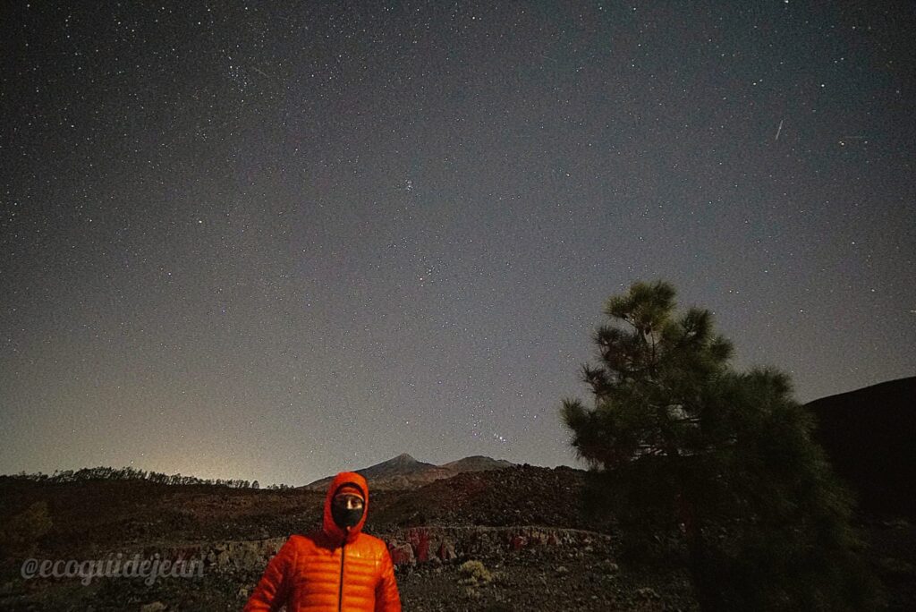 Guia de observacion de estrellas en el Teide